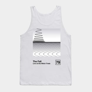 The Fall / Minimalist Style Graphic Poster Design Tank Top